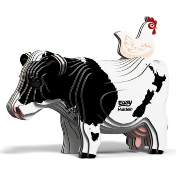 Vaca Holstein Friesian, Puzle 3D - Eugy -