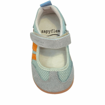 Ballarina Frida, Turquesa/Orange - Zapy