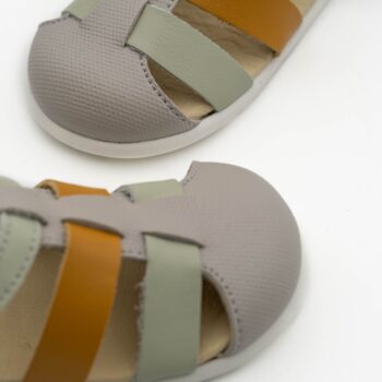 Sandalia Salvaje, Gris Mostassa - Flexinens -